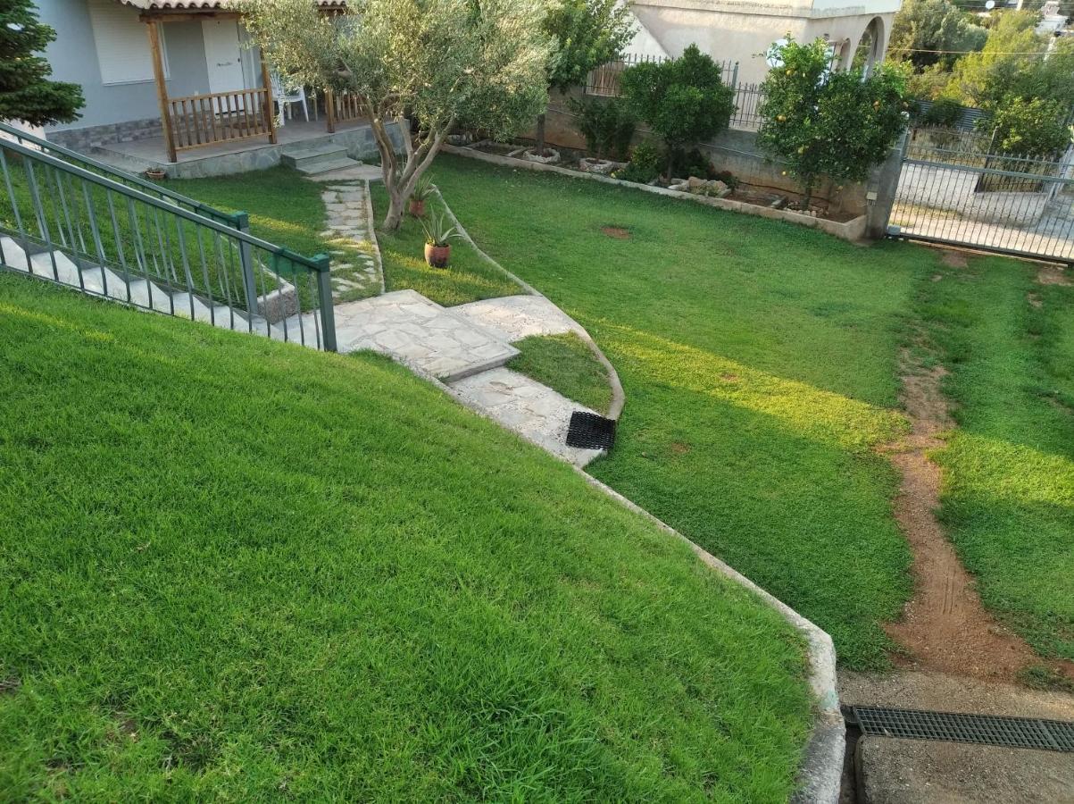 Garden House-Free Transfer From Airport Villa Artemida  Bagian luar foto